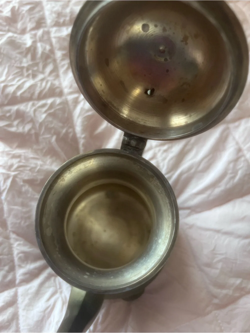 Source Unknown Brass-Colored Ornate Coffee Pot